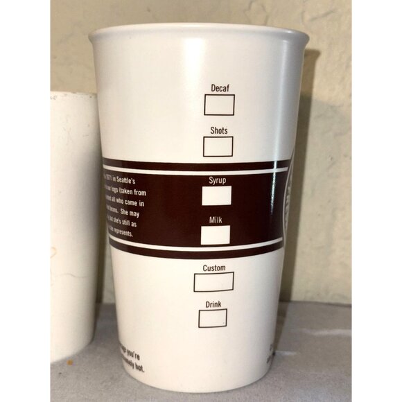 Starbucks Coffee Mug Set Of 3 - Fresh Roasted Logo 12oz Tall & Orange Tumbler - Picture 6 of 14